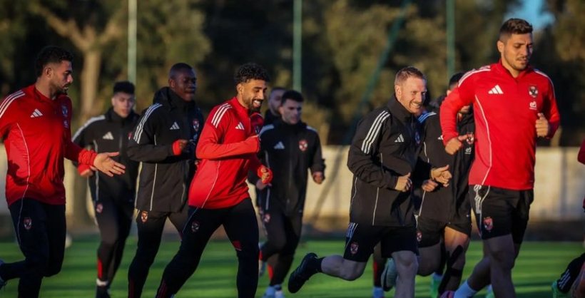 الأهلي يختتم تدريباته استعدادًا لخوض مباراة يانج أفريكانز