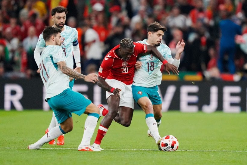 البرتغال تضرب الدنمارك برباعية في دوري الأم الأوروبية