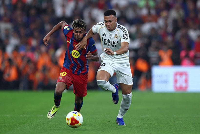 تصنيف الكلاسيكو بين برشلونة وريال مدريد كمباراة عالية الخطورة